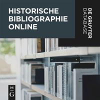Historische Bibliographie Online