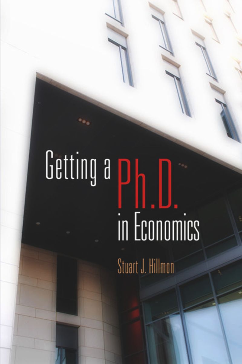 book: Getting a PhD in Economics