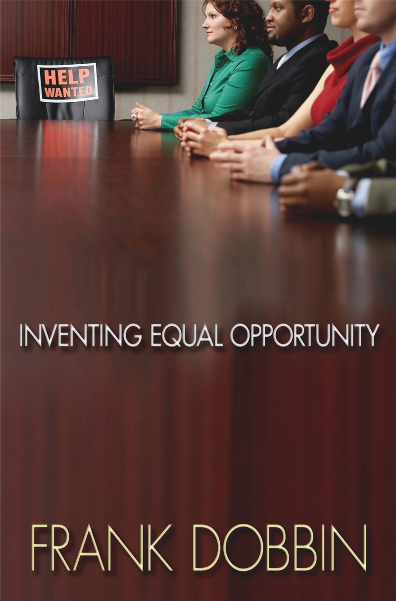 book: Inventing Equal Opportunity