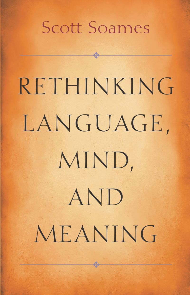 book: Rethinking Language, Mind, and Meaning