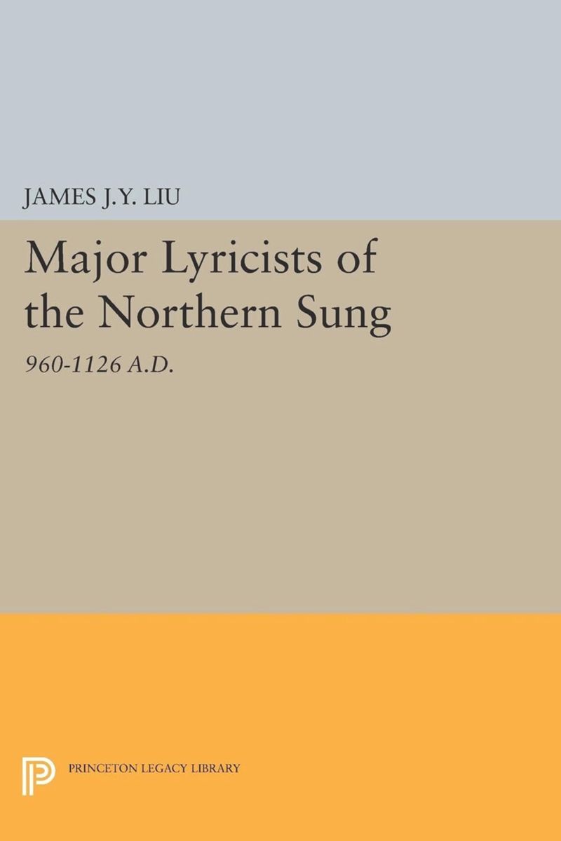 book: Major Lyricists of the Northern Sung