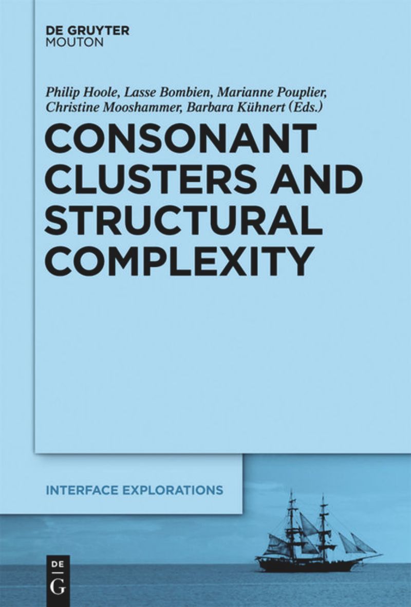 book: Consonant Clusters and Structural Complexity