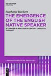 book: The Emergence of the English Native Speaker