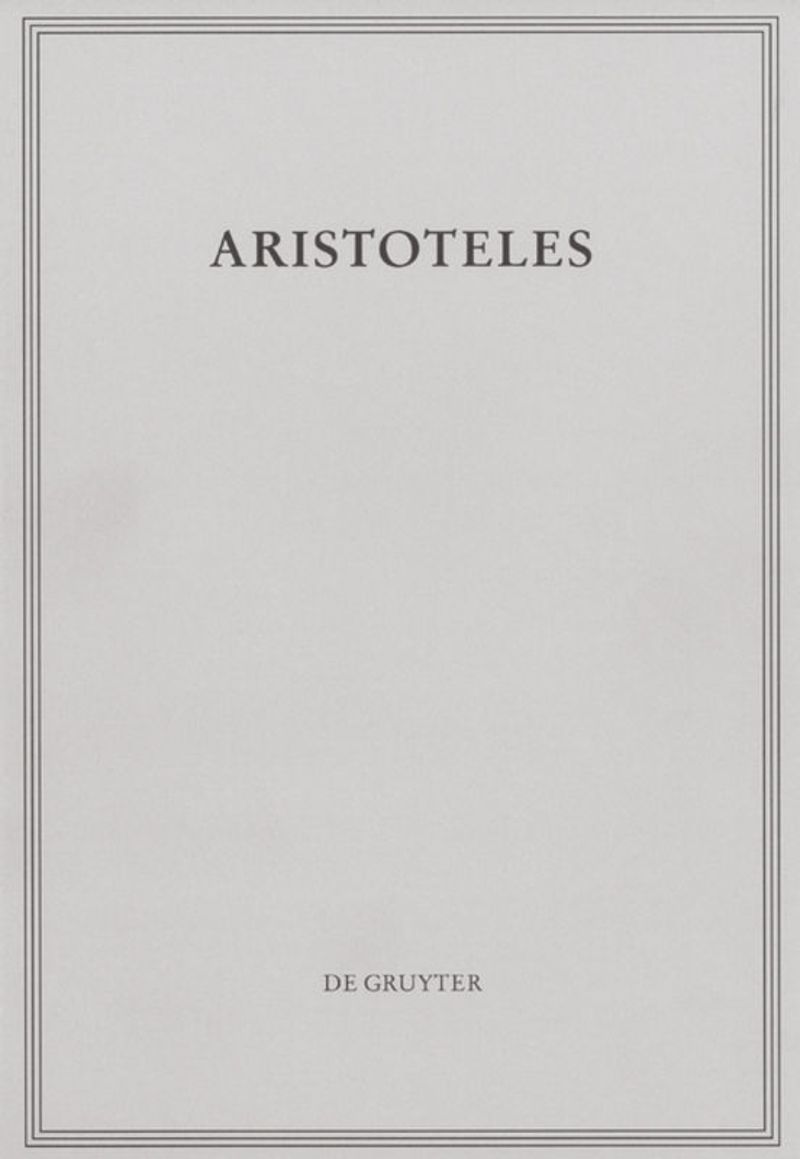 book: BAND 1/II Peri hermeneias