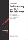 book: Rechtsordnung und Ethik der Solidarität