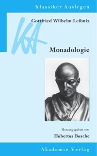 book: Gottfried Wilhelm Leibniz: Monadologie