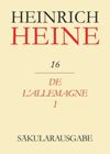 book: BAND 16 De l'Allemagne I
