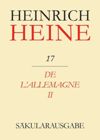 book: BAND 17 De l'Allemagne II