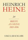 book: BAND 24 Briefe an Heine 1823-1836