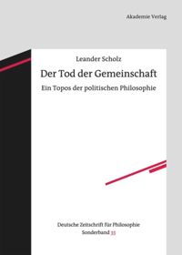 book: Der Tod der Gemeinschaft