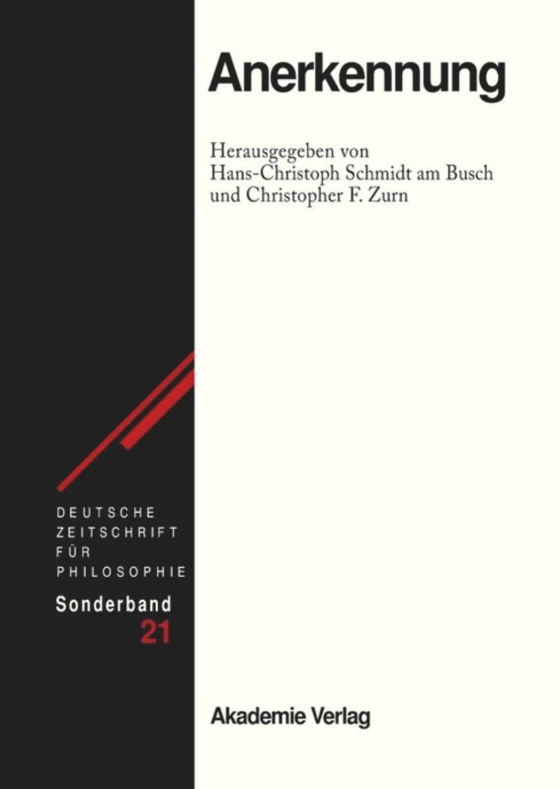 book: Anerkennung