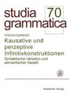 book: Kausative und perzeptive Infinitivkonstruktionen