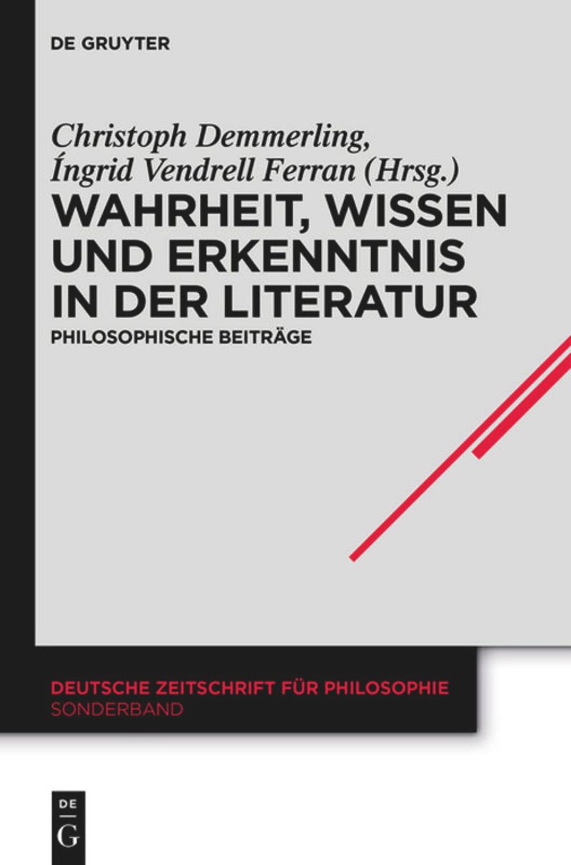 book: Wahrheit, Wissen und Erkenntnis in der Literatur