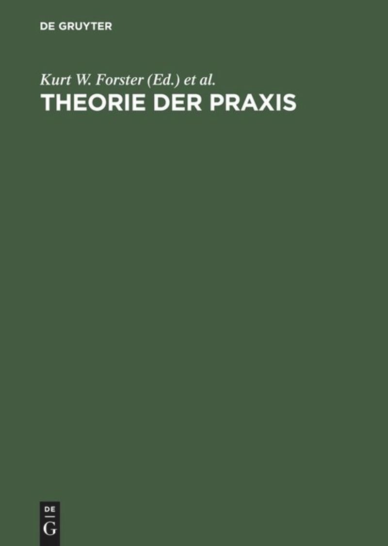 book: Theorie der Praxis