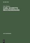 book: Carl Schmitts Reichsordnung