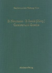 book: Cassirer und Goethe