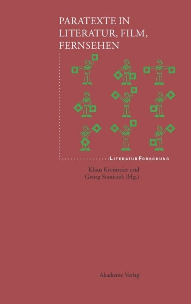 book: Paratexte in Literatur, Film, Fernsehen