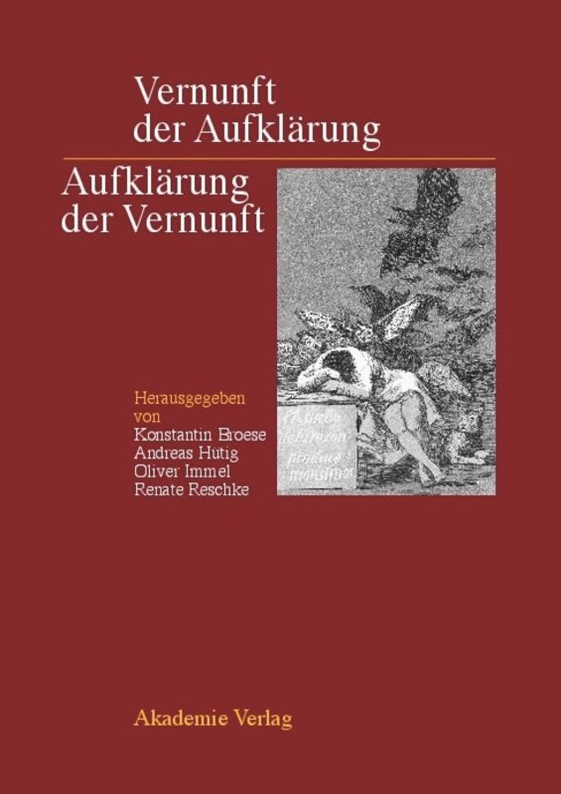 book: Vernunft der Aufklärung - Aufklärung der Vernunft