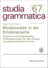 book: BAND 67 Modalverben in der Kindersprache