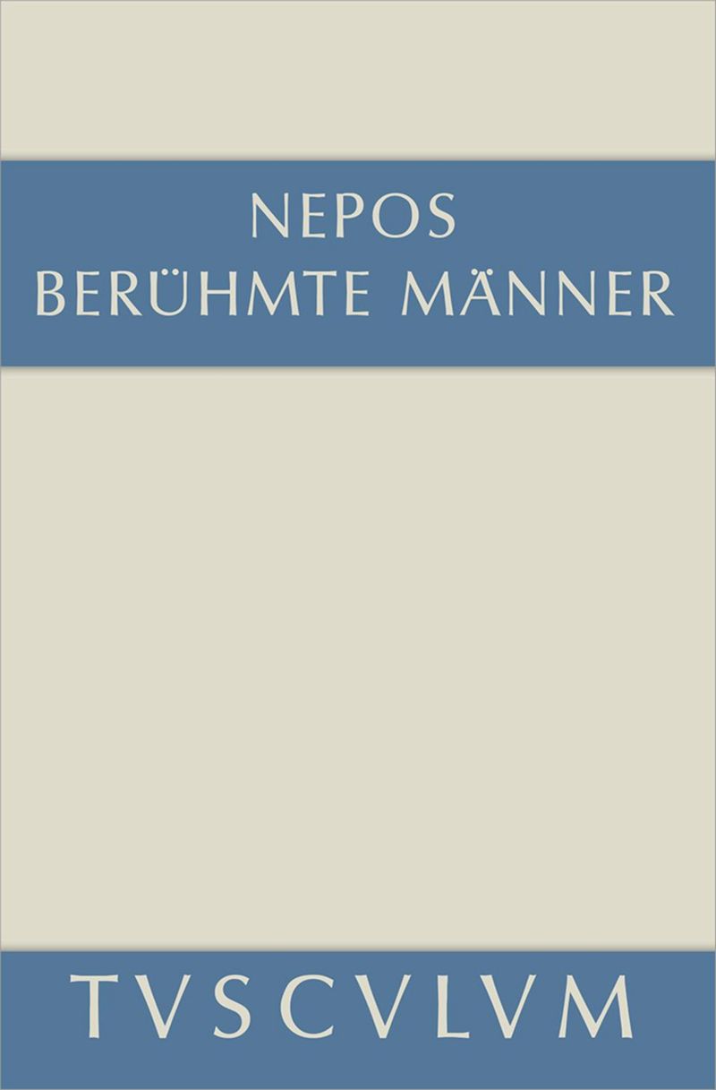 book: Berühmte Männer / De viris illustribus