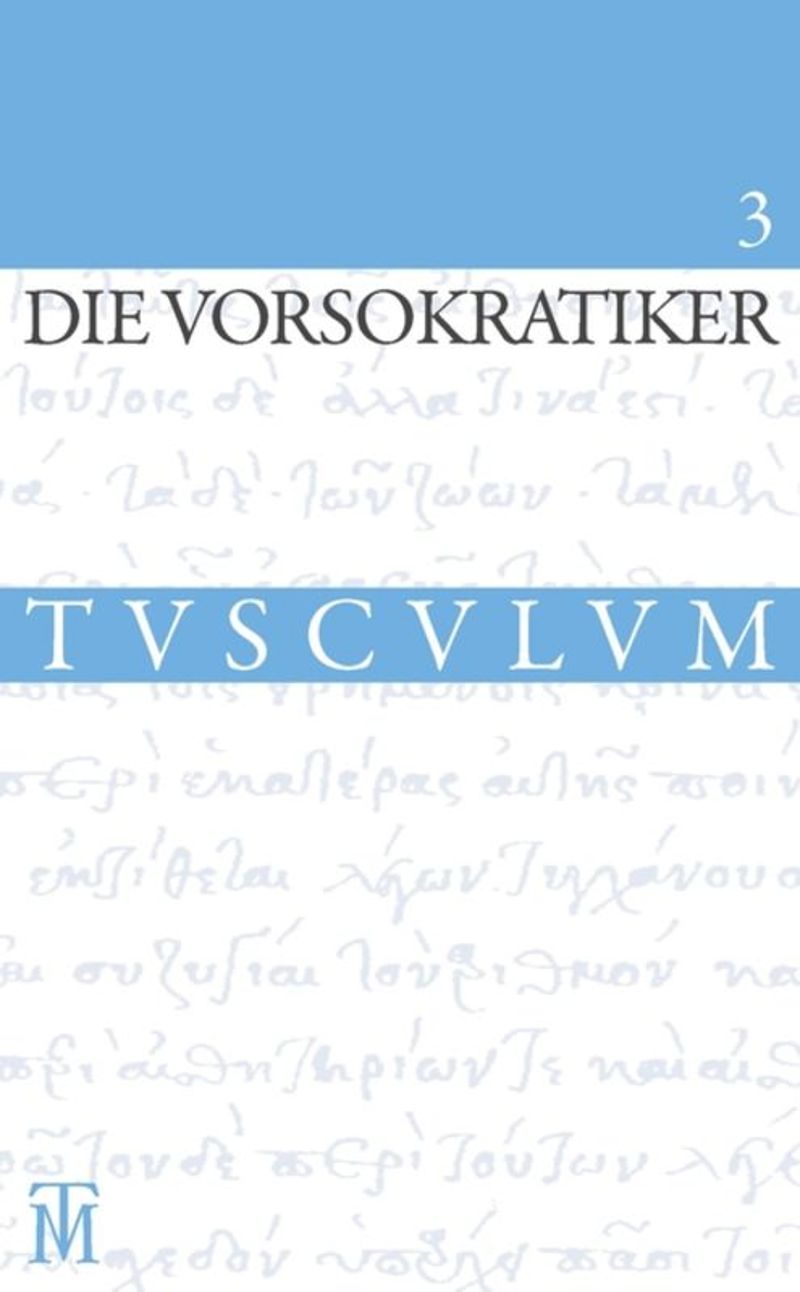 book: Die Vorsokratiker 3