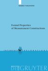 book: Formal Properties of Measurement Constructions