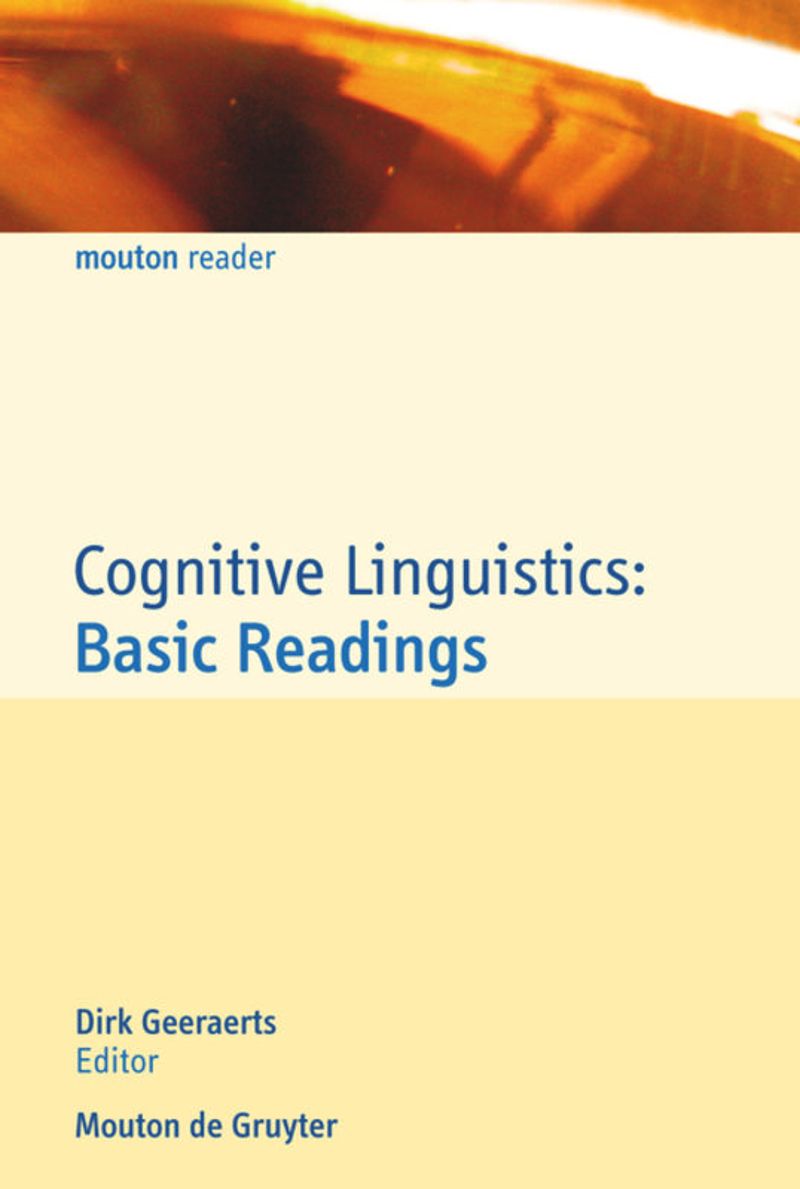 book: Cognitive Linguistics: Basic Readings