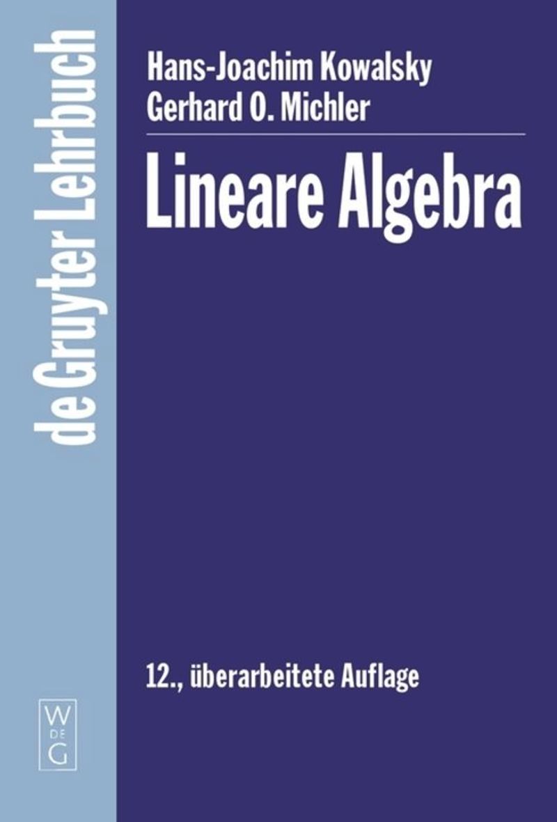 book: Lineare Algebra