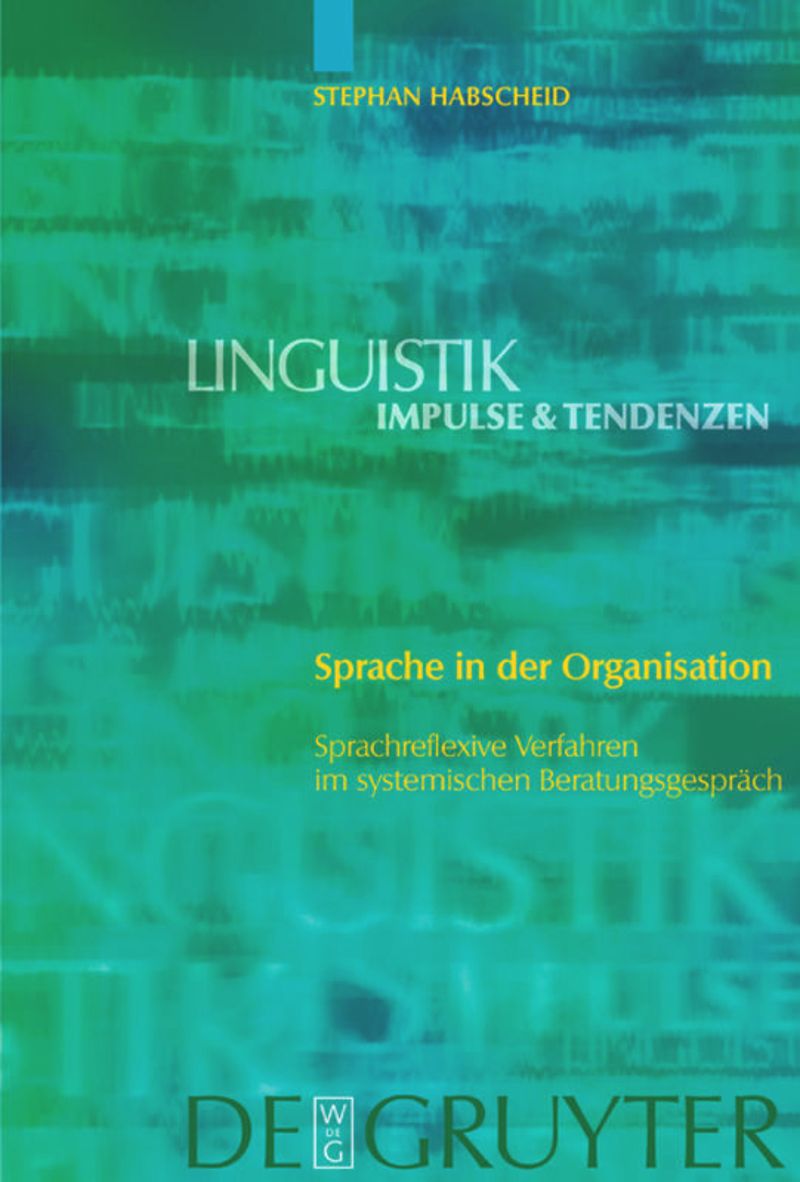 book: Sprache in der Organisation