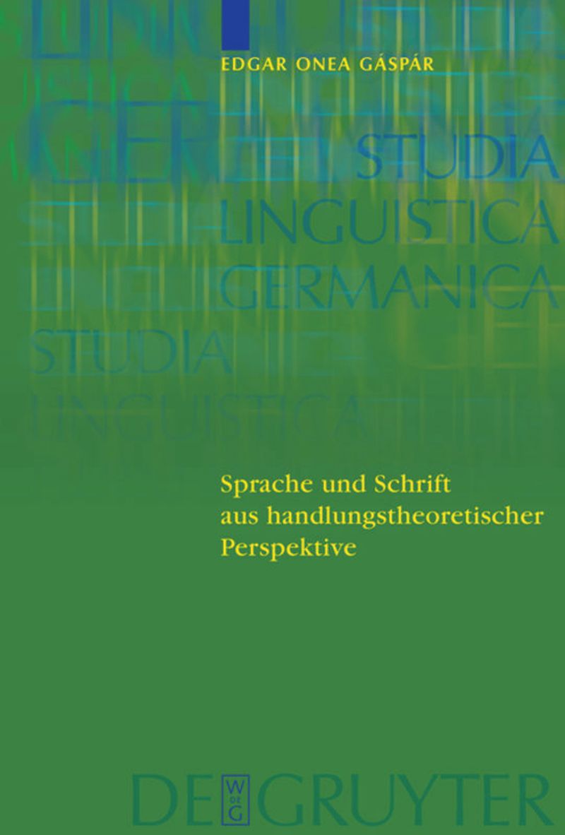 book: Sprache und Schrift aus handlungstheoretischer Perspektive