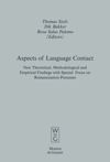 Aspects of Language Contact