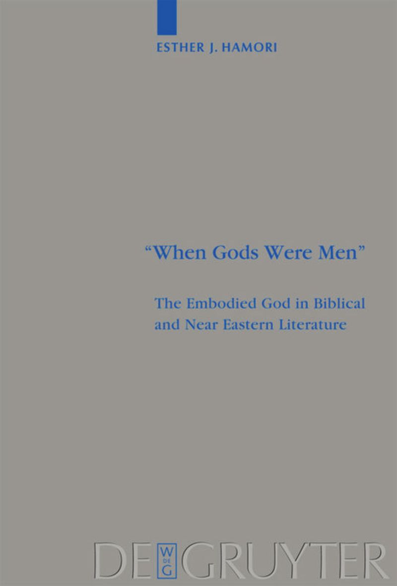 book: "When Gods Were Men"