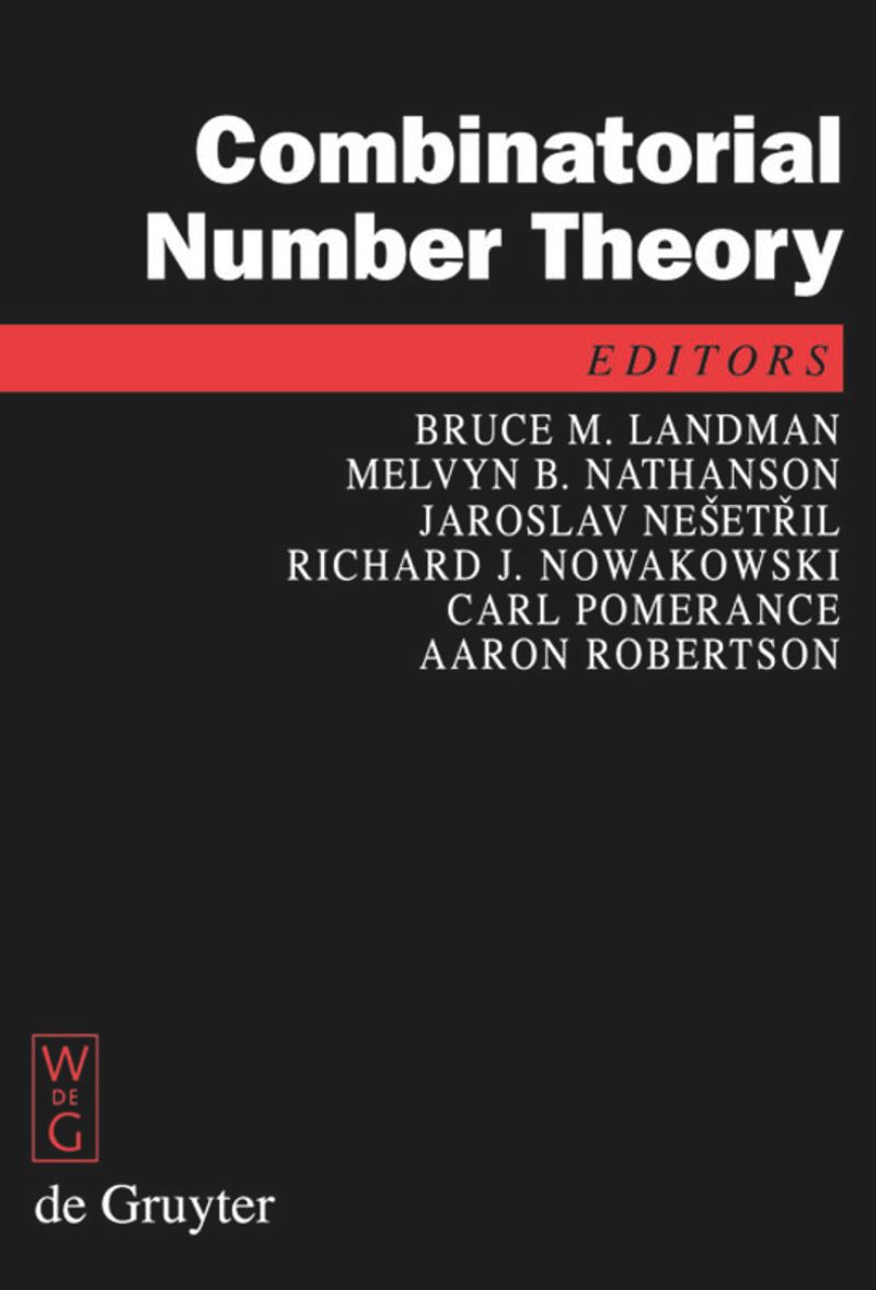 book: Combinatorial Number Theory