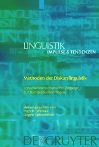 book: Methoden der Diskurslinguistik