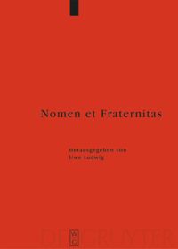 book: Nomen et Fraternitas