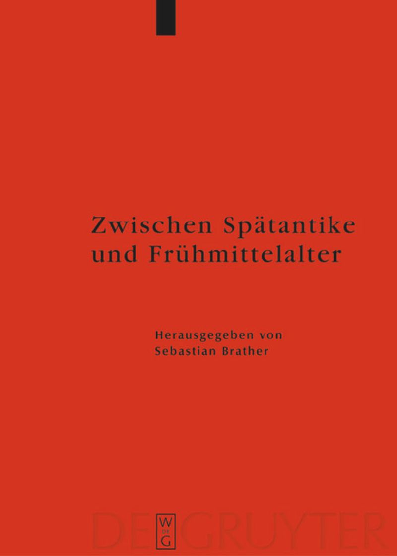 book: Zwischen Spätantike und Frühmittelalter