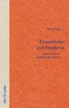 book: Körperkultur und Moderne