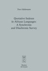 book: Quotative Indexes in African Languages