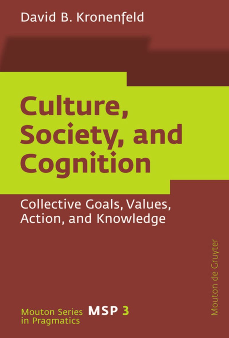 book: Culture, Society, and Cognition