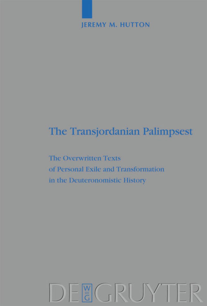 book: The Transjordanian Palimpsest