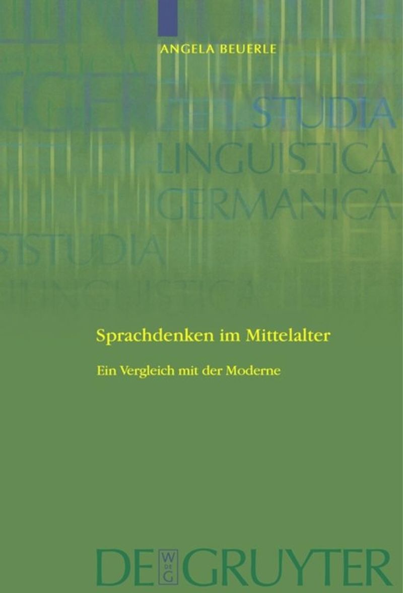 book: Sprachdenken im Mittelalter