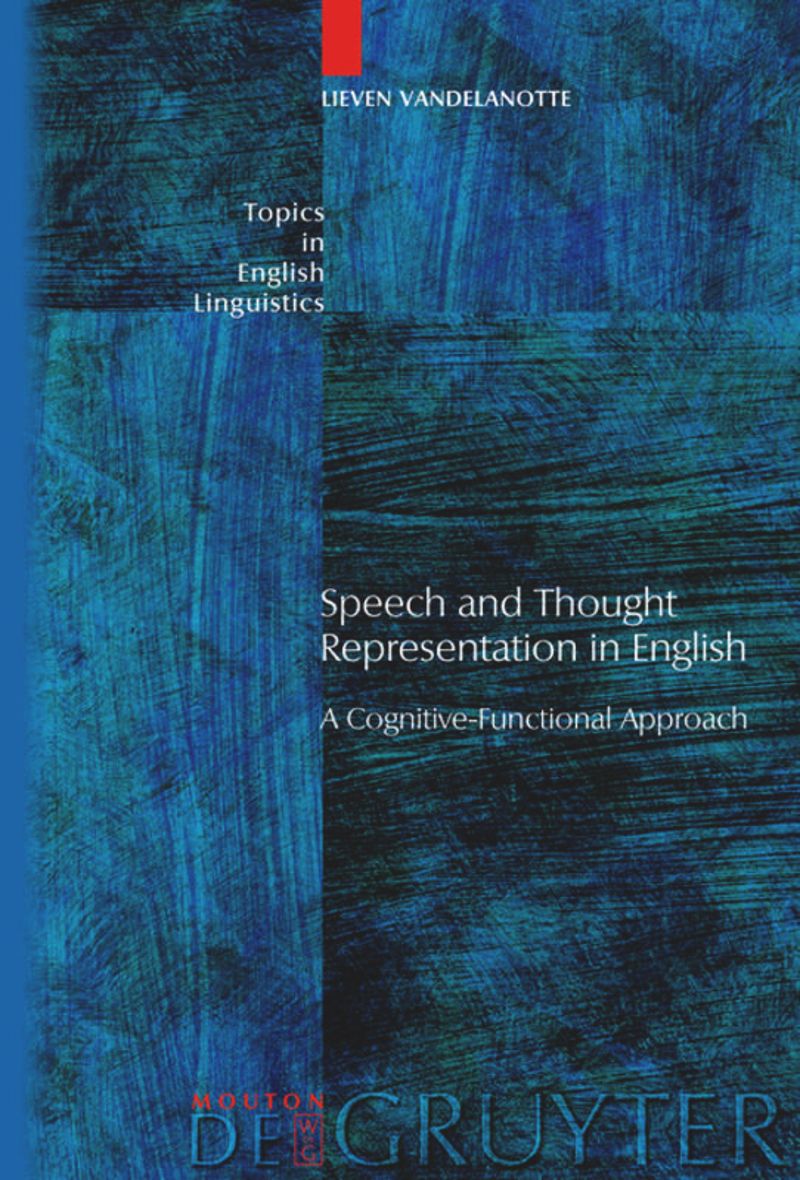 book: Speech and Thought Representation in English