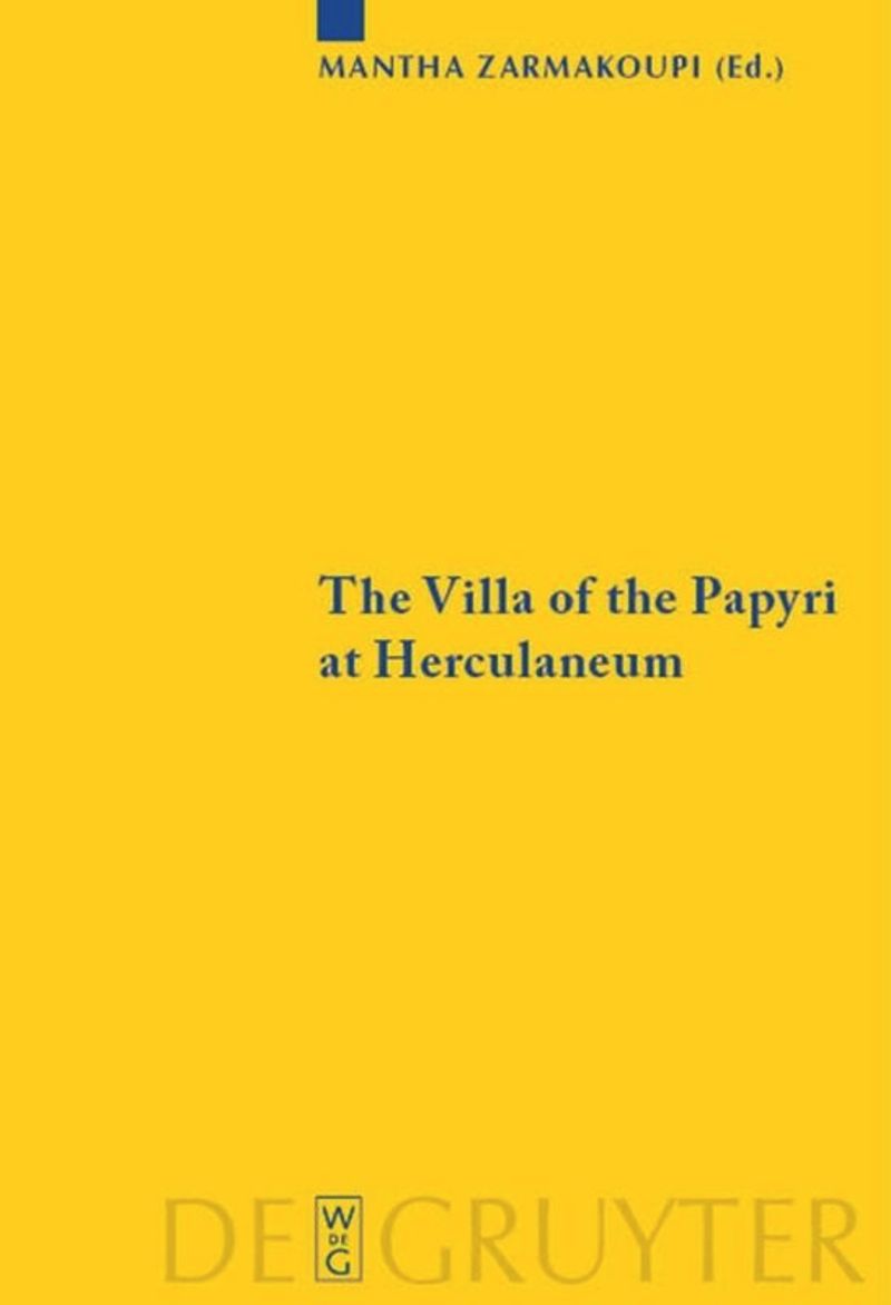 book: The Villa of the Papyri at Herculaneum