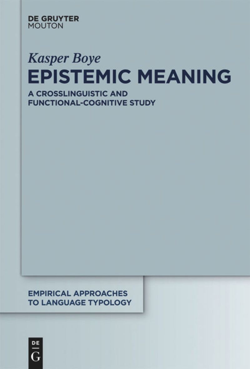 book: Epistemic Meaning