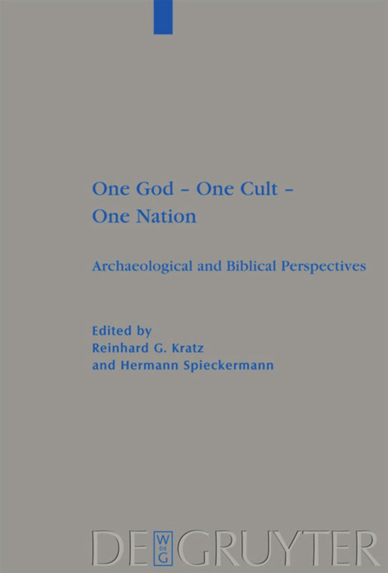 book: One God – One Cult – One Nation
