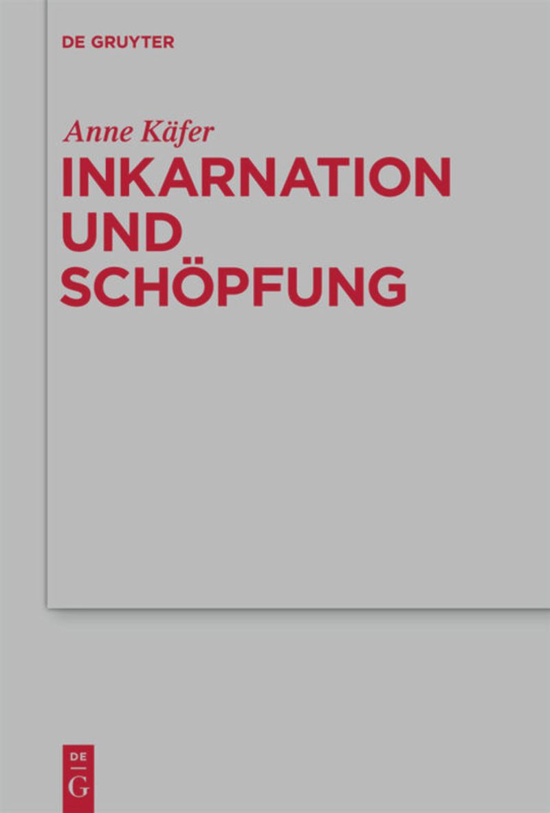 book: Inkarnation und Schöpfung