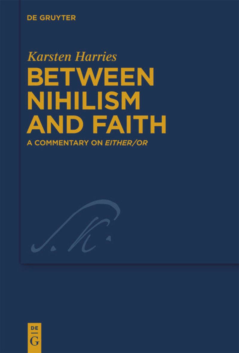 book: Between Nihilism and Faith