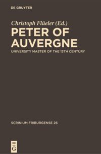 book: Peter of Auvergne