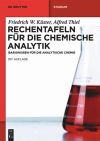 book: Rechentafeln für die Chemische Analytik