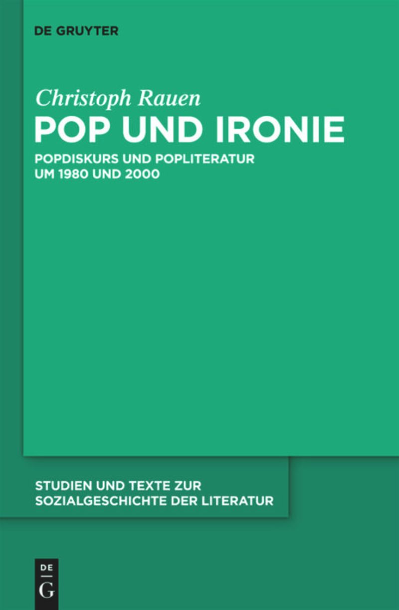 book: Pop und Ironie